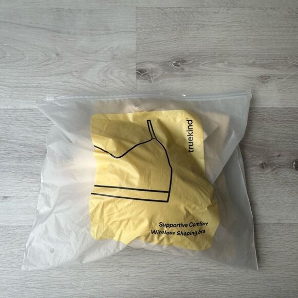 Truekind Supportive Comfort‎ Wireless Shaping Bra Beige Color NWT in packaging - Picture 5 of 6